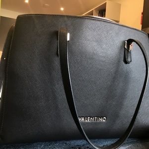 Mario Valentino tote purse w/ shoulder strap